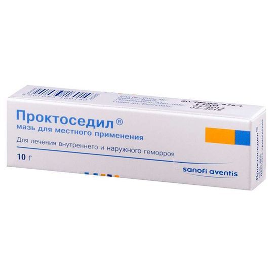 Проктоседил Мазь Инструкция По Применению Цена