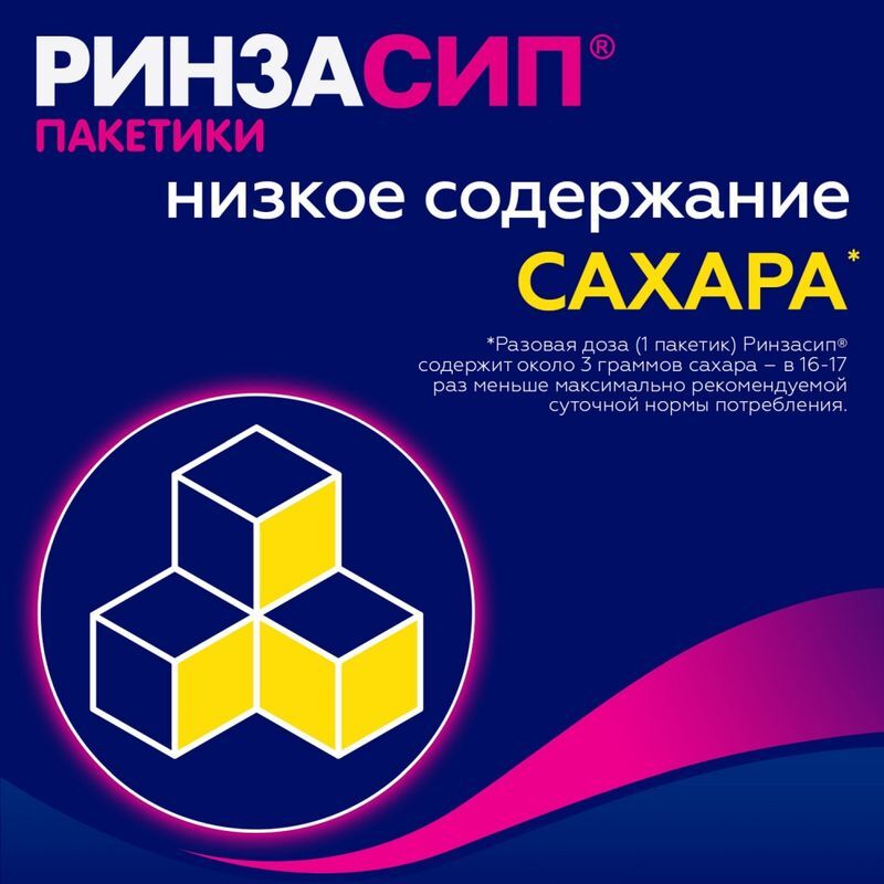 Ринзасип 5г 10 шт. порошок Смородина, фото №3