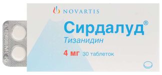 Сирдалуд Фото Упаковки