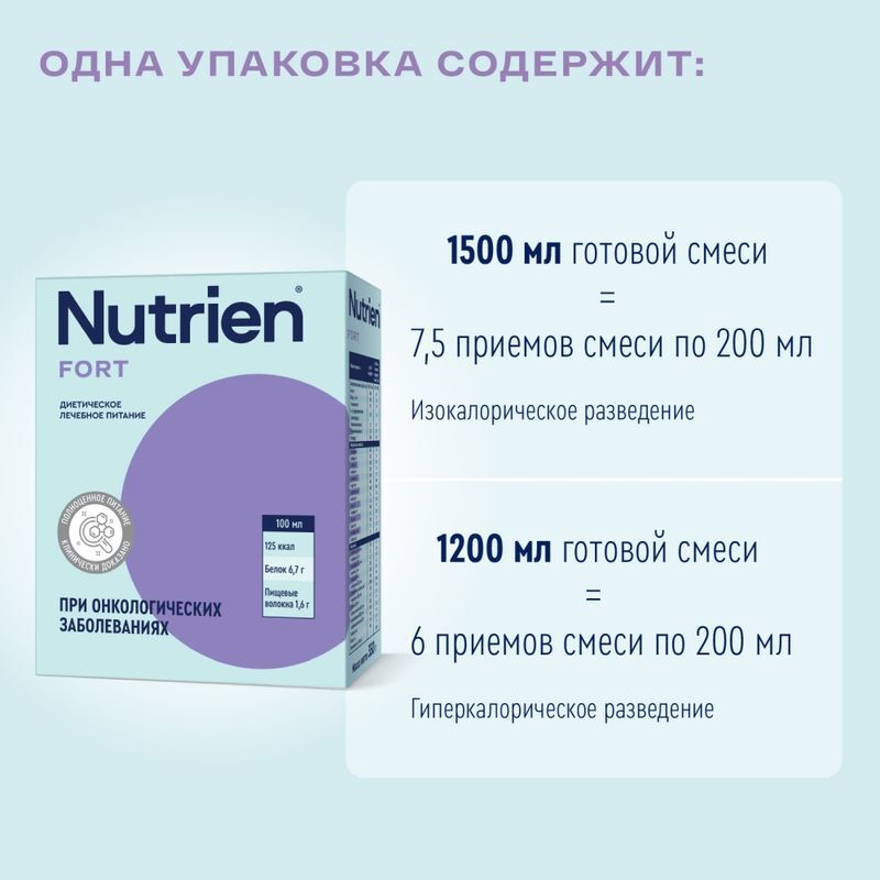 Нутриэн Форт смесь для энтерального питания 350г, фото №5