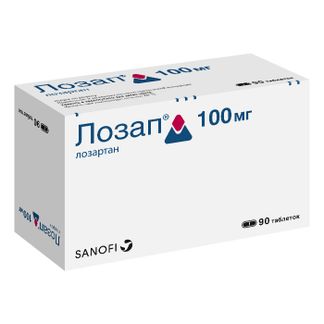 Лозап 100 мг 90 таблеток купить