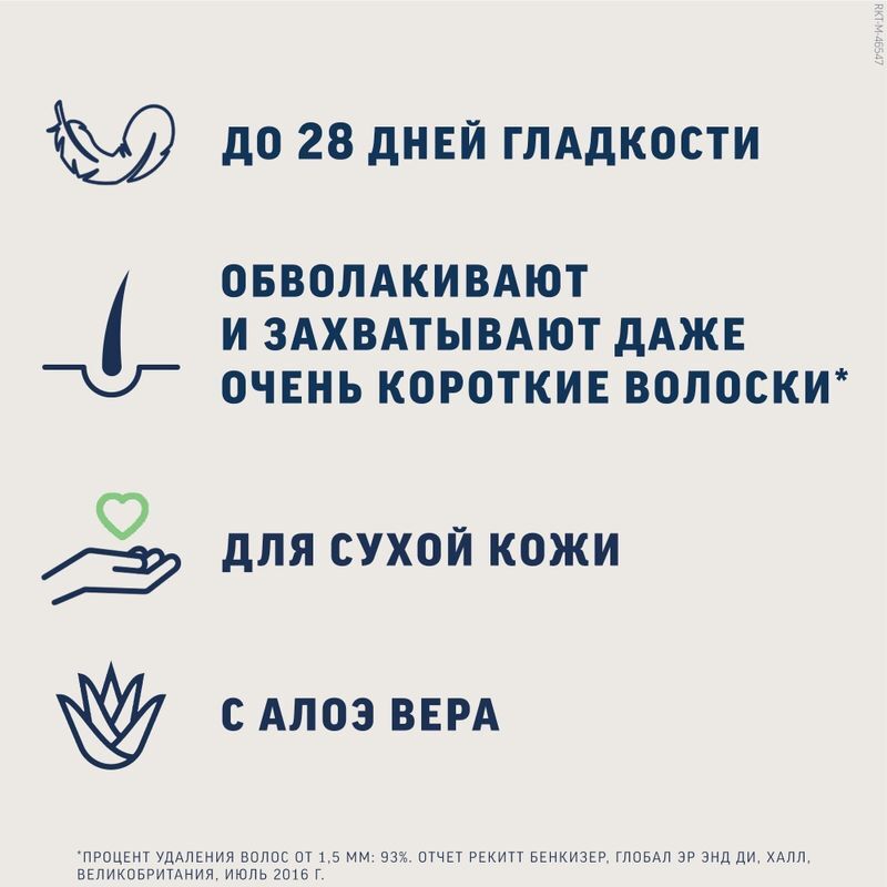 Вит полоски восковые для депиляции для сухой кожи 12 шт., фото №4