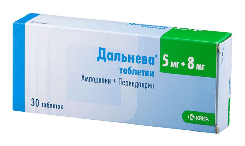 Дальнева 5мг+8мг 30 шт. таблетки крка-рус купить по цене от 373 руб в ...