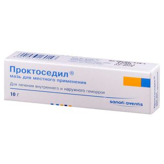 Проктоседил 10г Мазь Для Местного Купить По Цене От 368 Руб В.