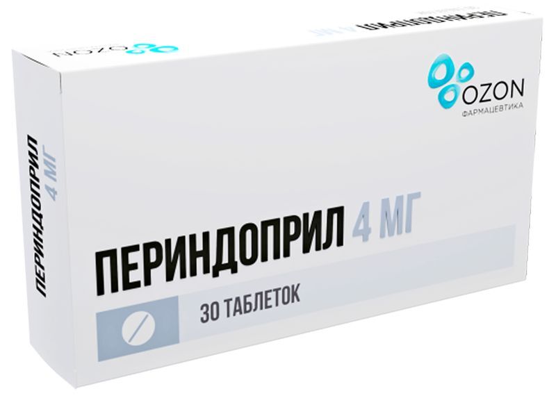 Периндоприл 4мг 30 шт. таблетки, фото №2