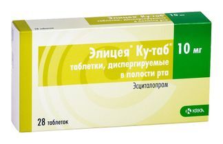 Элицея Ку-Таб 10мг 28 Шт. Таблетки Диспергируемые Крка, Д.Д., Ново.