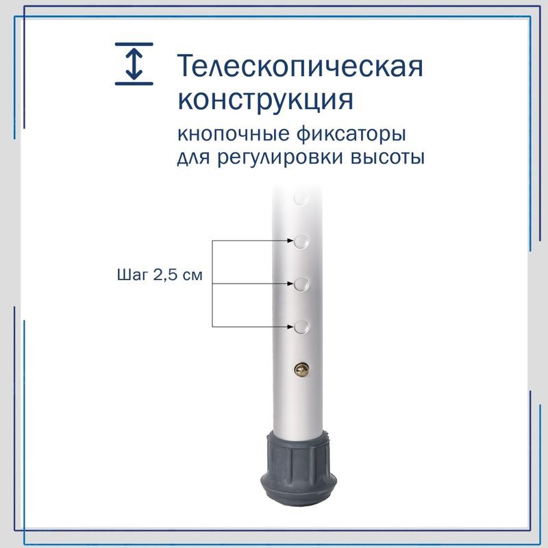 Амрус Кресло-Туалет Amсв6804 облегченное со спинкой, фото №8