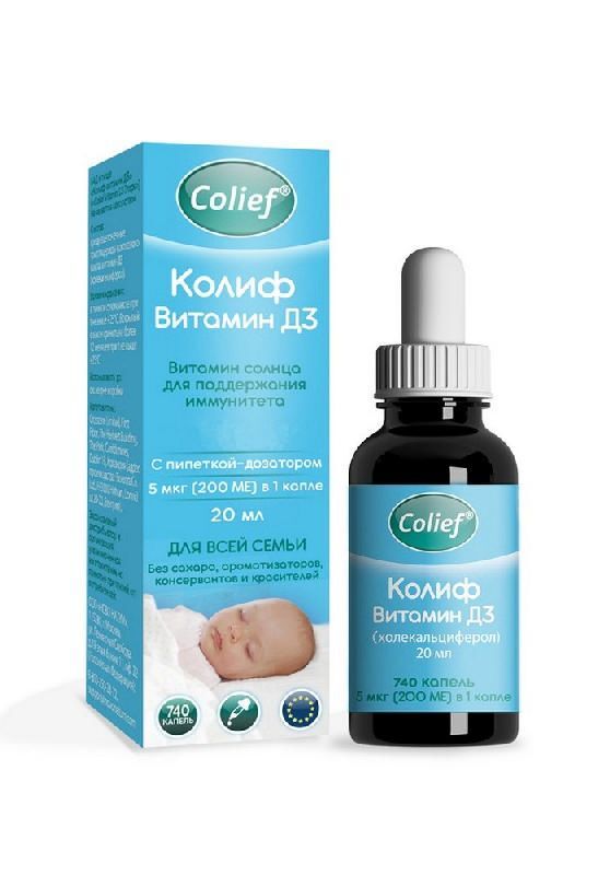 colief витамин д3 купить