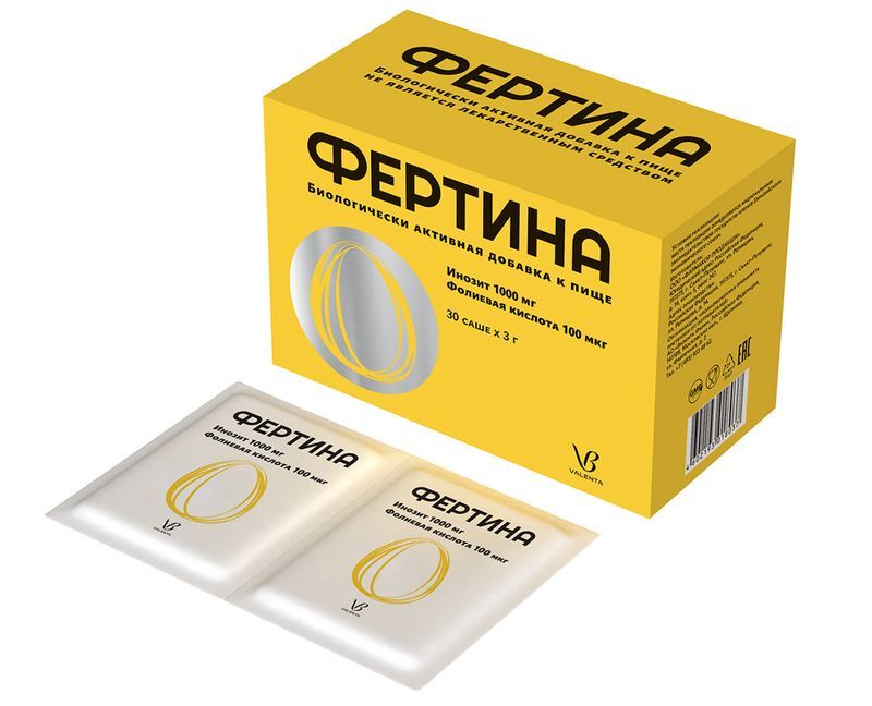 Фертина-Фолин порошок 1,08г 30 шт. стики, фото №3