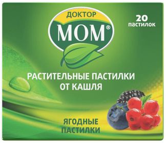 Доктор Мом мазь при симптомах простуды, 20 г