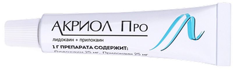 Акриол Про 2,5%+2,5% 5г крем для местного/наружного применения Акрихин, фото №3