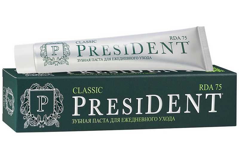 Зубная паста отзывы. Зубная паста 75мл President Classic. Президент зубная паста Классик 75 мл. Зуб/паста President Classic 75мл. Президент Классик зубная паста Ежедневная 100мл.