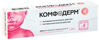 комфодерм крем инструкция по применению цена