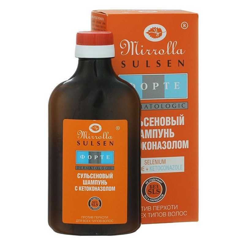 Сульсен форте шампунь п/ПЕРХ С кетоконазолом 250мл. Mirrolla sulsen Forte шампунь. Сульсен форте шампунь с кетоконазолом против перхоти 150мл. Ригла Сульсен форте шампунь с кетоконазолом 150мл.