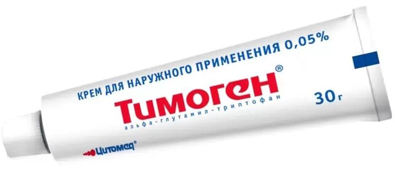 Тимоген 0,05% 30г крем для наружного применения Цитомед Мбнпк, фото №2