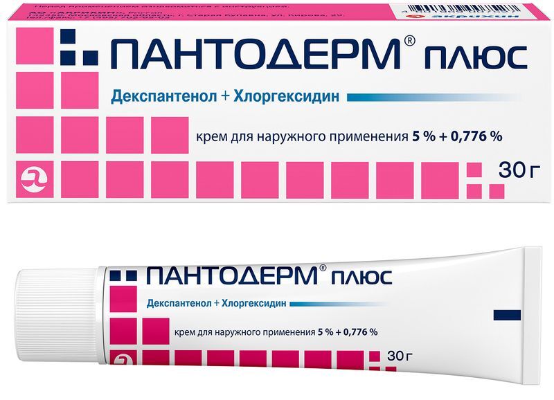 Пантодерм Плюс 5%+0,776% 30г крем для наружного применения Акрихин, фото №2