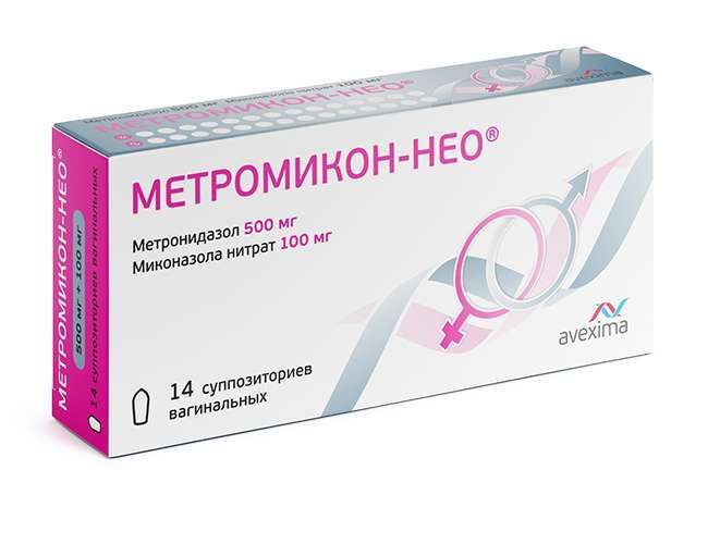 метромикон-нео свечи инструкция по применению цена
