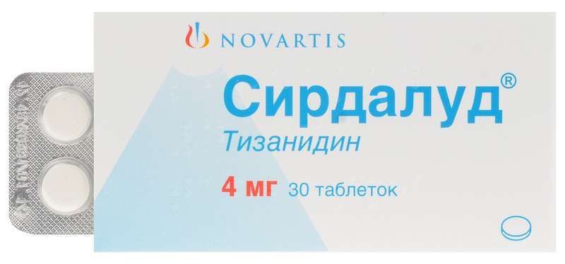 сирдалуд таблетки цена